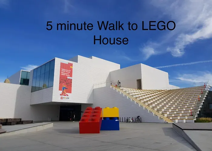 5 Minute Walk To Lego House - 50m2 Cozy Apartment- D Unit Billund