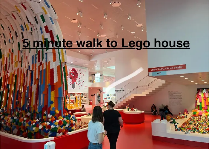 5 Minute Walk To Lego House - 50m2 Cozy Apartment- D Unit Billund